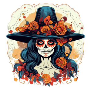 La Catrina - Kék Kalapos